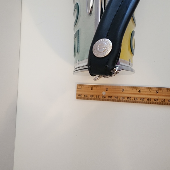 Rare Vintage Little Earth Mississippi License Plate Purse Swarovski Crystals - Picture 12 of 13